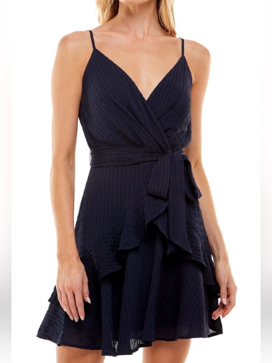 Trixxi Dresses & Skirts - NWT trixxi ruffle mini fit & flare dress size large.